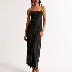 Abercrombie & Fitch Slip Maxi Dress
